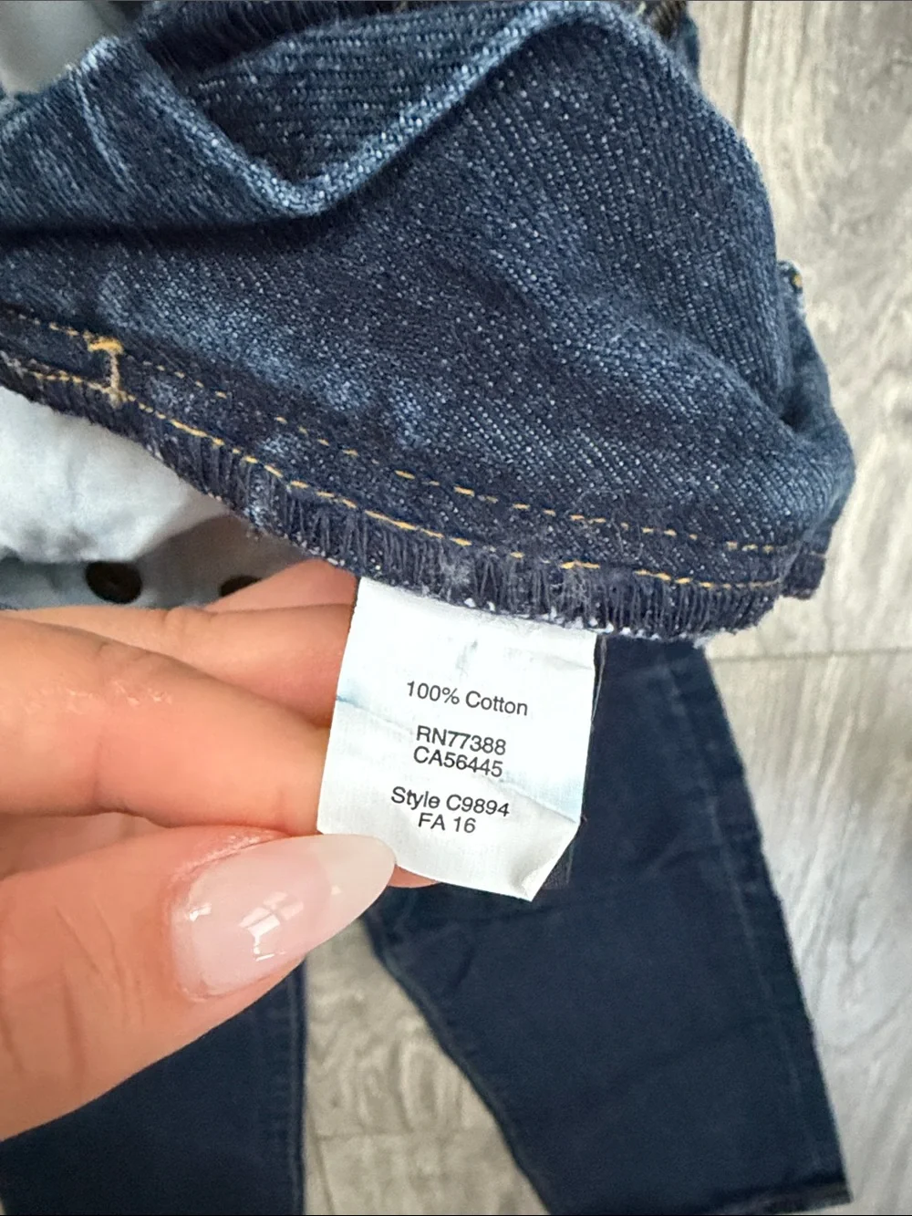 J. Crew 100% cotton